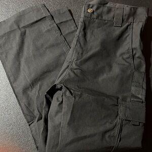 Men's Classic Black Cargo Tactical Pants